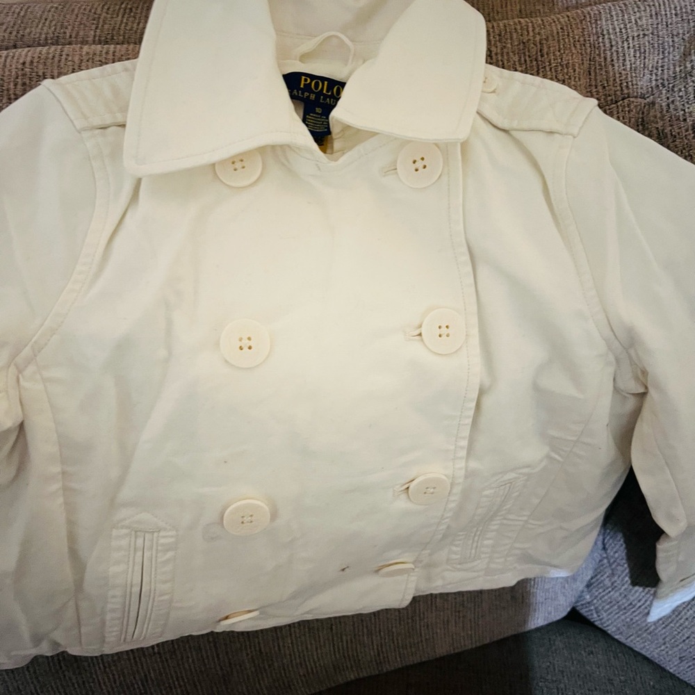 Polo white coat